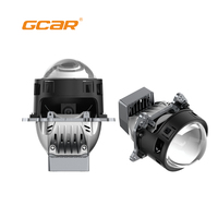 Lente Bi-LED GCAR R6 MAX de 3 Pulgadas, 75W, 6000K, Universal para Automóvil, Fácil de Instalar, Faro con Prisma TIR