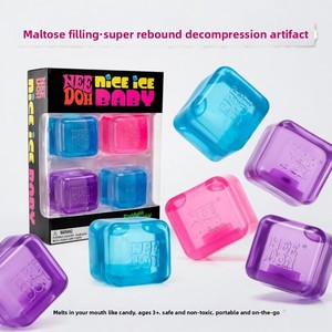 NeeDoh Nice Ice Cube Squishy Fidget Toys <span class=keywords><strong>Anti</strong></span>-<span class=keywords><strong>Stress</strong></span> Gel Doux Entrepôt US Expédition Rapide <span class=keywords><strong>Anti</strong></span>-<span class=keywords><strong>Stress</strong></span> Enfants Adultes - Product Image 2
