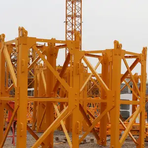 Trung Quốc sử dụng 10 tấn t6515tower Crane sử dụng potain cẩu tháp giá tốt nhất cho bán