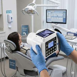Unità Dentale Veterinaria Portatile con Macchina Radiografica Digitale ad Alta Frequenza e Sensore RVG - Product Image 2