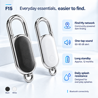 Localisateur Bluetooth F15 en gros compatible avec Apple Find My, clip métallique direct usine avec son d'alerte à une touche pour clés et sacs