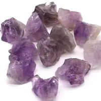 Необработанный кварцевый камень, домашний декор, нестандартные натуральные Аметистовые кристаллы разных размеров на выбор, фиолетовый 771058