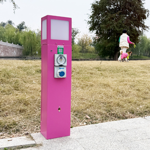 Geeya thông minh bờ điện bollard với các cửa hàng điện không thấm nước và hookup nước cho bến du thuyền bến du thuyền - Product Image 4