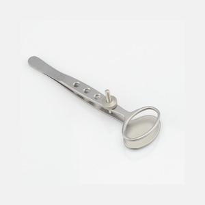 Fórceps oftálmicos Desmarres Chalazion Instrumentos quirúrgicos de acero inoxidable de 3,5 pulgadas de alta calidad Manual aprobado por CE 20mm x 10mm - Product Image 2