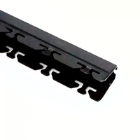 Les accessoires de plafond de déflecteur de quille de déflecteur de forme de U ont galvanisé les barres/quille en acier de plafond