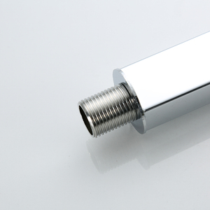 Bras d'extension de <span class=keywords><strong>douche</strong></span> mural en acier inoxydable chromé 201 bec de robinet de <span class=keywords><strong>douche</strong></span> en laiton avec inverseur Kits de <span class=keywords><strong>douche</strong></span> de salle de bain - Product Image 2