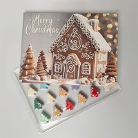 Boîte de calendrier de l'avent personnalisée vide pour cire fondante de Noël, luxe, 24 jours, emballage parfumé, matériaux recyclés, réutilisable, écologique