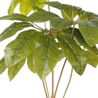 Arbre artificiel en kapok de 60 cm, décoration d'intérieur, petite plante artificielle, décoration de bureau, arbre de la richesse artificiel en pot