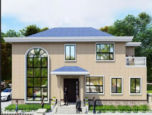 Villa Prefabbricata Moderna Multifunzionale in Acciaio Leggero con Installazione Rapida per <span class=keywords><strong>Progetti</strong></span> di Alloggi Globali - Product Image 1