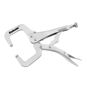 Alicates de bloqueo de tubo de recuperación de 11 pulgadas, herramienta manual de soldadura, especificaciones de liberación rápida, buen precio, Alicates de bloqueo de abrazadera <span class=keywords><strong>C</strong></span> - Product Image 6