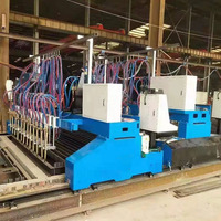 Coupe au plasma à portique robuste et coupe-oxycarburant pour plaque d'acier épaisse
