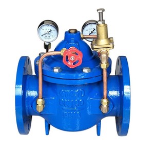 Vanne de réduction de pression réglable en fonte ductile, norme nationale, pour l'alimentation en eau et l'évacuation des eaux usées - Product Image 2
