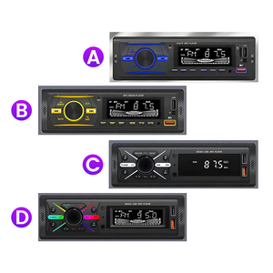 Radio de Coche 1 Din, Reproductor <span class=keywords><strong>MP3</strong></span>, Sintonizador FM Estéreo, USB, <span class=keywords><strong>Audio</strong></span> para Coche, Estéreo, SD, TF, USB, Reproductor Multimedia, Autoradio, Control Remoto, Bluetooth - Product Image 1