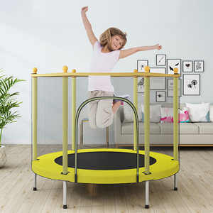 Cama Elástica Infantil de Fábrica para Interiores, Trampolín para Bebés de <span class=keywords><strong>1.4</strong></span> <span class=keywords><strong>m</strong></span> de Diámetro con Malla Protectora, el Mejor Producto de la Categoría - Product Image 6