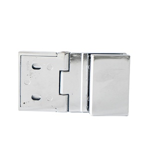 Proway, bisagra de Clip de puerta plegable de apertura externa de aleación de Zinc duradera moderna para puertas de vidrio de baño de Ducha - Product Image 1