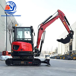 ENVÍO GRATUITO Mini Excavadora Kubota con Motor de 3.5 Toneladas, Certificación CE y EPA, Micro Excavadora para Jardín - Product Image 3