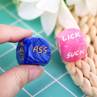 6 dés sexuels lumineux pour jeux de positions, jouets pour soirées romantiques, cadeaux pour couples pour anniversaire et Saint-Valentin