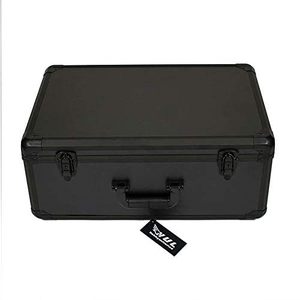 Échantillon gratuit Etui rigide en aluminium avec insert en mousse personnalisable DIY-15X10X4 pouces (finition chromée) Fermeture à glissière pour outils Coque rigide - Product Image 2