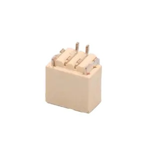 1.0毫米-2p卧式贴片电线端接连接器插座母座1.0间距连接器