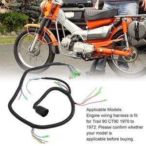 สายควบคุมหลัก32100-102-000 32100-077-000สำหรับฮอนด้า CT90 <span class=keywords><strong>K1</strong></span> K2 K3 Trail90 CT90 1970-72สายรัดสำหรับรถจักรยานยนต์ - Product Image 6