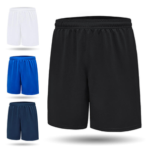Shorts de sport de football unisexe européens et américains, nouvelle collection, séchage rapide, respirants, en polyester, taille élastique, coupe ample, pour le fitness - Product Image 2
