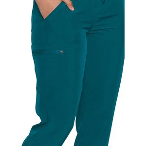 Floralhue Women's Scrub Set V-Neck Top Cargo Pants 12 Pockets Hospital Uniforms - Product Image 5