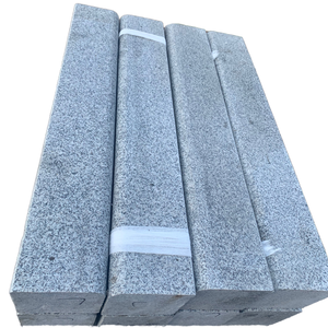 Pierre de bordure en granit gris poli <span class=keywords><strong>moins</strong></span> <span class=keywords><strong>cher</strong></span> pour le jardin - Product Image 1