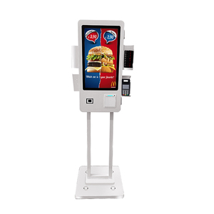 24 inch kỹ thuật số menu Màn hình hiển thị LCD tầng đứng đặt hàng thanh toán kiosk Máy bán hàng tự động cho nhà hàng cà phê thức ăn nhanh - Product Image 3