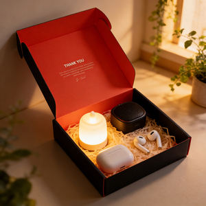 Cajas de Regalo Reciclables de Alta Calidad, Cajas de Cartón, Cartulina con Laminado Mate, Logotipo Personalizado, Tamaño Personalizado, Cajas Plegables Tipo Avión - Product Image 2