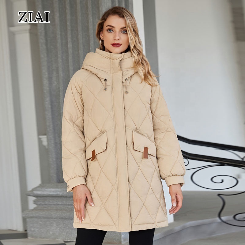 Fashion Warm Shiny Padded Puffer Jacket