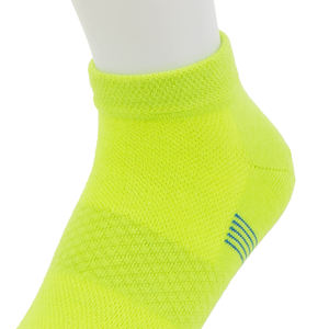 Chaussettes de sport pour hommes, logo personnalisé, respirantes, absorbant l'humidité, tricotées, rayures sportives, douces, course à pied sur sentier d'automne pour les jeunes - Product Image 2