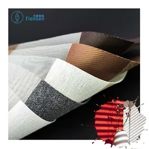 Decoration Fabrics TC90 And Textiles Blinds For Window Curtain Roller Shade Sheer