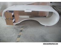 Bureau de direction modulaire en bois de haute qualité au design moderne, personnalisable, prix d'usine