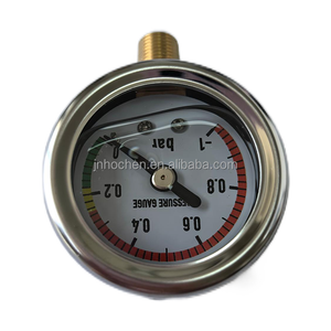 मिक्सर ट्रक सहायक उपकरण हाइड्रोलिक तेल टैंक दबाव गेज रेडिएटर के लिए 1बार तेल मीटर के साथ 1 बार तेल मीटर के साथ sinotrk shkman faw sanok Sanok Faw smar ट्रक - Product Image 2