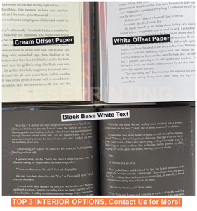 Tùy chỉnh cuốn sách in riêng của bạn bìa cứng niềm đam mê Dark Fantasy lãng mạn phụ nữ đọc cuốn sách Tiểu Thuyết với hình ảnh - Product Image 2