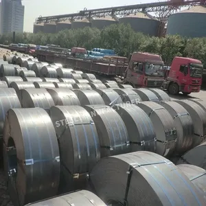 Китайское производство, ширина 4 фута, q195 q235, горячекатаная Углеродистая стальная катушка