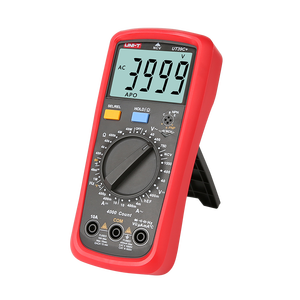 UNI-T UT39C + แบบพกพา750V AC มัลติมิเตอร์, เตือนกระแสเกิน1000V ทดสอบแรงดันไฟฟ้าดิจิตอลมัลติมิเตอร์สูง - Product Image 4