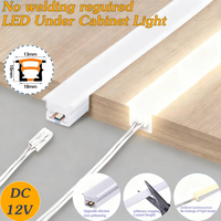 Profil de couverture de bande LED en silicone 12V pour diffuseur de lumière flexible encastré, tube néon LED flexible encastré, décoration de chambre DIY