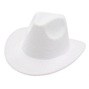 Sombrero de Vaquero con Borde Enrollado Tridimensional, Estilo Europeo y Estadounidense, para Todas las Estaciones, Moda para Exteriores - Product Image 1