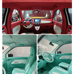 Tela de Gamuza Autoadhesiva de PET PVC, Tejido Aterciopelado Adhesivo <span class=keywords><strong>para</strong></span> Tapicería de Techo Interior de <span class=keywords><strong>Coche</strong></span>, Decoración, Película <span class=keywords><strong>para</strong></span> Cambio de Color de Automóvil - Product Image 5
