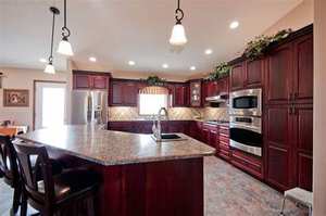 Armoires de cuisine plates multifonctionnelles en bois massif MFC, écologiques, de style européen, avec rangement amovible pour casseroles, bols, utilisation au bord de la table - Product Image 2