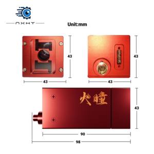 Dikiş c-mount alüminyum HD alaşım ve kaynak 200FPS kaynak kamera havuz Mono kamera 200FPS kaynak kamera için - Product Image 5