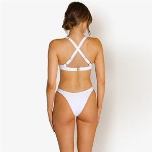 Maillots de bain 2 pièces avec <span class=keywords><strong>soutien</strong></span>-<span class=keywords><strong>gorge</strong></span> intégré, tendance actuelle, push-up, pour la plage, les sports, le volleyball, avec armatures - Product Image 5