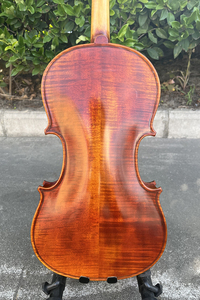 Violín Profesional Sinomusik, Hecho a Mano, con Acabado <span class=keywords><strong>de</strong></span> <span class=keywords><strong>Aceite</strong></span>, Materiales Europeos, Estilo Italiano, Arce Flameado, <span class=keywords><strong>de</strong></span> Nivel Avanzado - Product Image 4