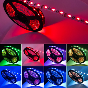 12 mét PCB DC12V 24V SMD5050 RGBW đầy đủ màu sắc linh hoạt <span class=keywords><strong>LED</strong></span> <span class=keywords><strong>Strip</strong></span> ánh sáng cho hộp Đèn - Product Image 2