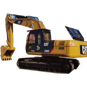 Second Hand Cat 330C Excavator Earth-moving Machinery 320C 320CL 325C With Low Working Hours