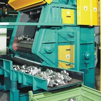 Machine de sablage à bande rotative de la série Q32 de marque Jichuan, d'origine Shandong, de haute qualité et à prix abordable, garantie 1 an pour petites pièces moulées