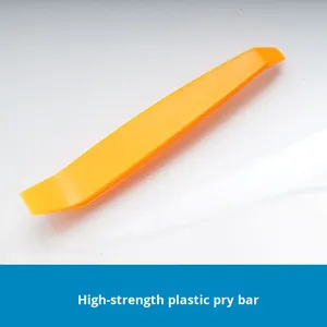 Outils de démontage de <span class=keywords><strong>voiture</strong></span>, CD audio, démontage du panneau de porte intérieur, modification, levier, installation, <span class=keywords><strong>réparation</strong></span>, ensemble de 4 pièces, plastique ABS jaune - Product Image 6