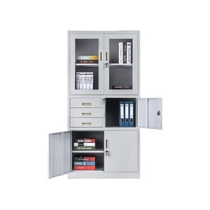 Nội Thất Văn Phòng Tủ Hồ Sơ 3 Ngăn Kéo Tủ Lưu Trữ Tập Tin Tủ Thiết Bị Văn Phòng 3 Ngăn Kéo Gỗ <span class=keywords><strong>Top</strong></span> NOEL Box Phong Cách Kim Loại - Product Image 4