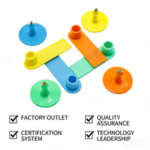 Etiquetas de Orelha de Plástico Duráveis de Alta Qualidade HS-ET 0003 para Identificação e Rastreamento de Animais de Fazenda - Product Image 5